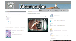 Desktop Screenshot of alcaracejos.es